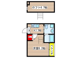 アクア吹上の物件間取画像